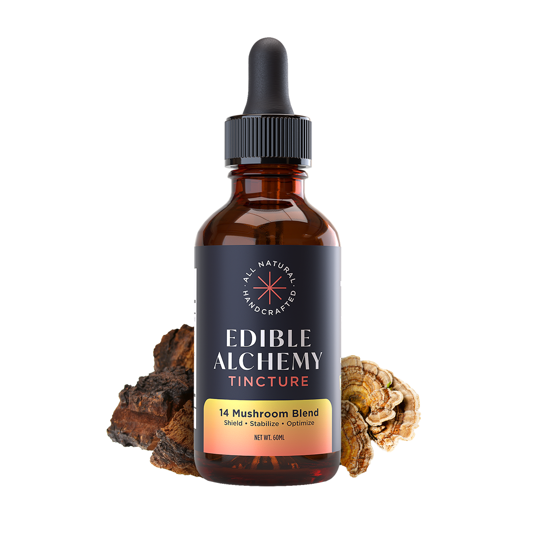 Organic 14 Mushroom Blend Extracted Tincture