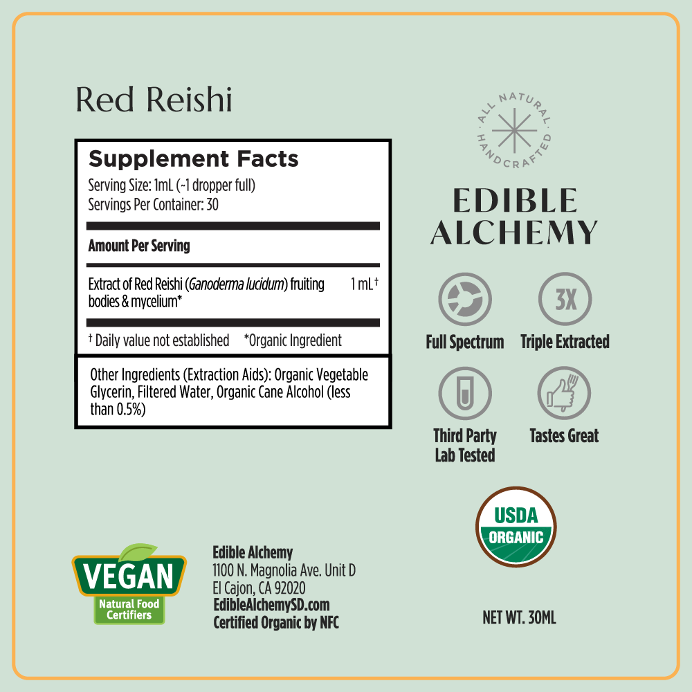 Organic Red Reishi Extract
